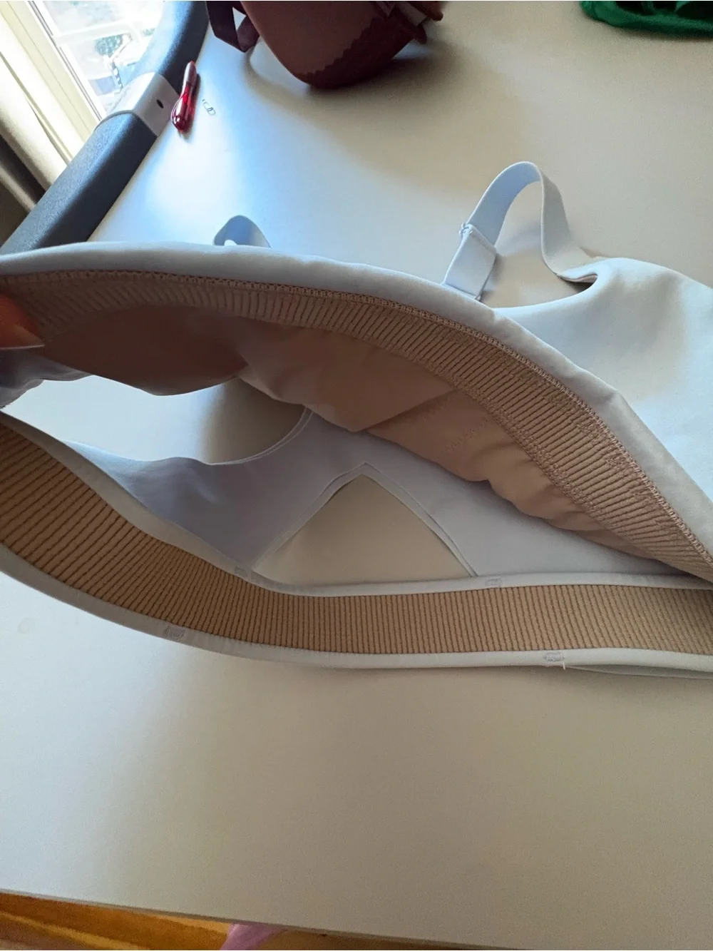 lululemon athletica ultralu square neck bra B/C